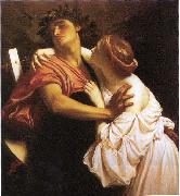 Lord Frederic Leighton Orpheus and Euridice USA oil painting artist